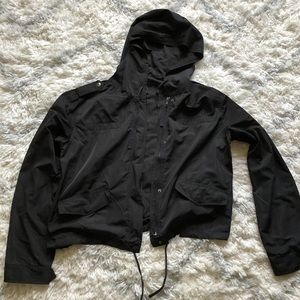 Black Windbreaker